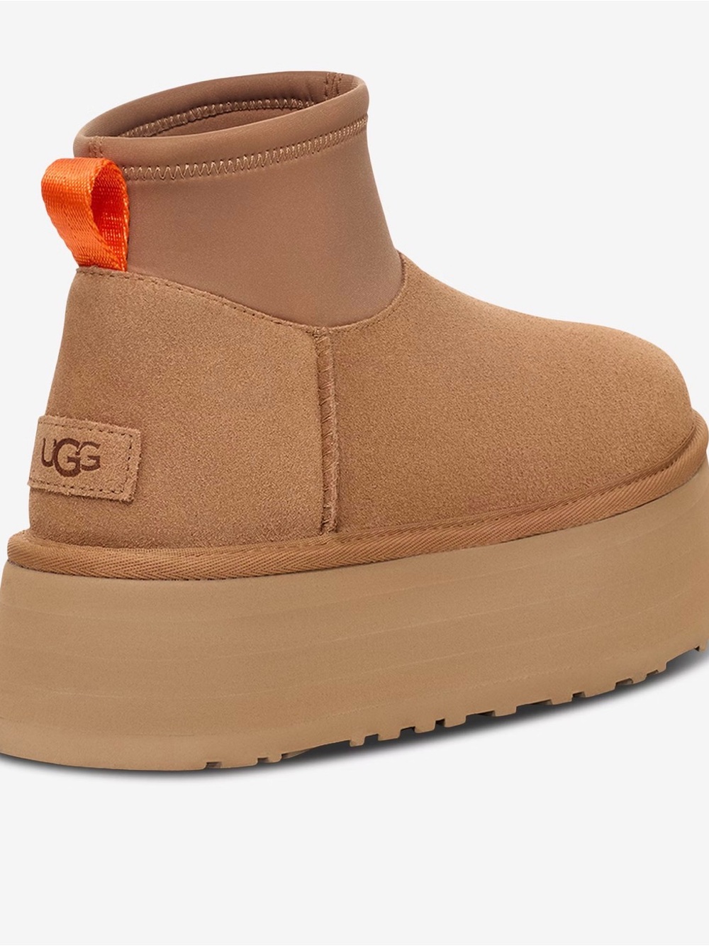 UGG Classic Mini Dipper Women’s Brown Insulated Slip On Platform Boots!!(Size 8)
